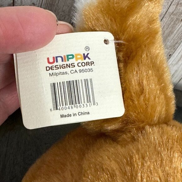 Unipak Small Fawn Plush Standing Stuffed Animal Toy Woodland Brown White Deer - Picture 10 of 14